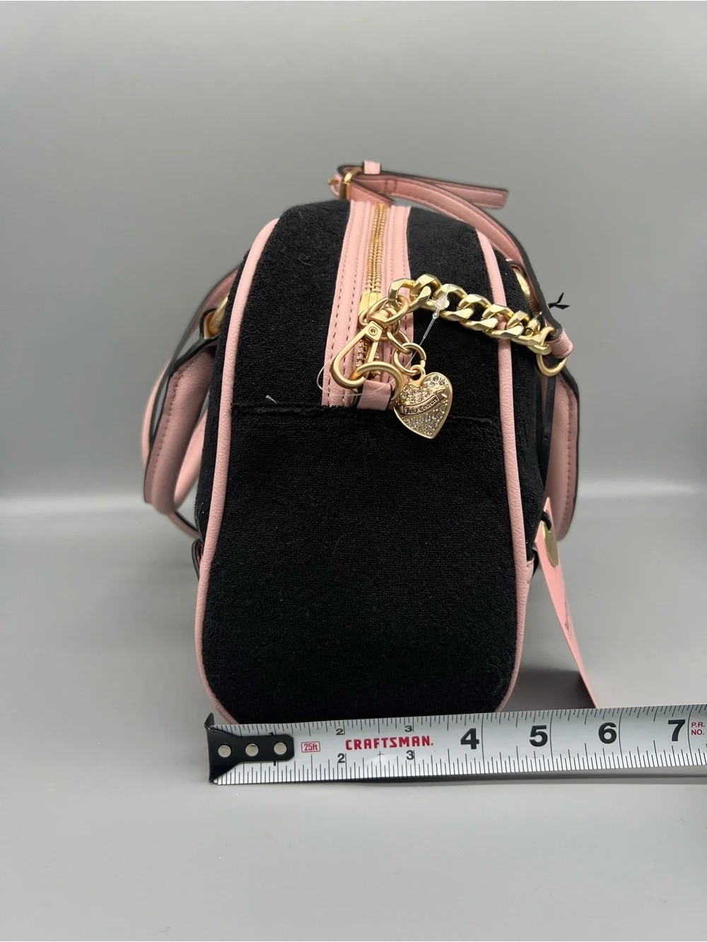 Juicy couture juicy lovers club bowler purse